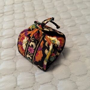 Vera Bradley Roll-up jewelry case